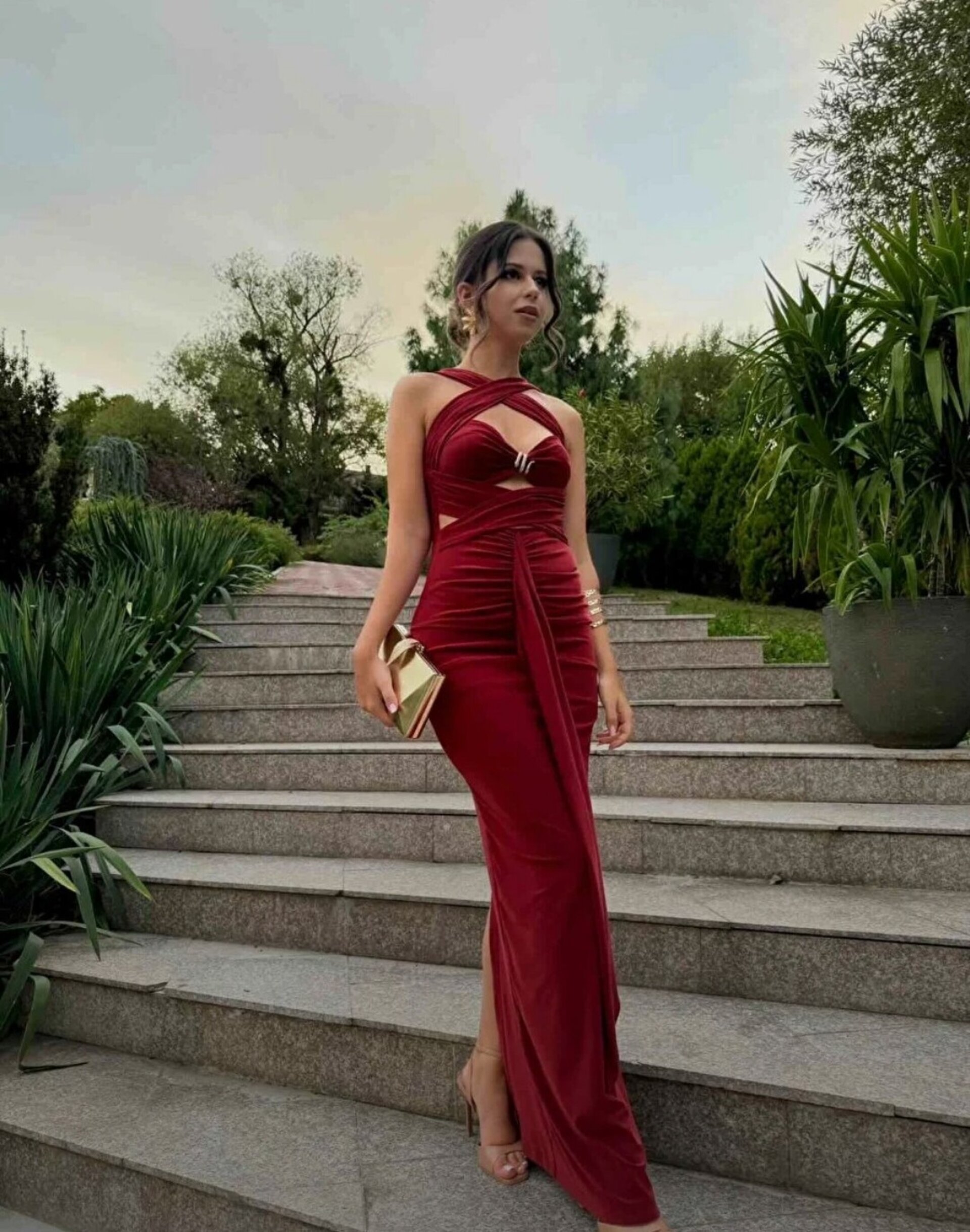 Vestido de fiesta diseño cut out - 2