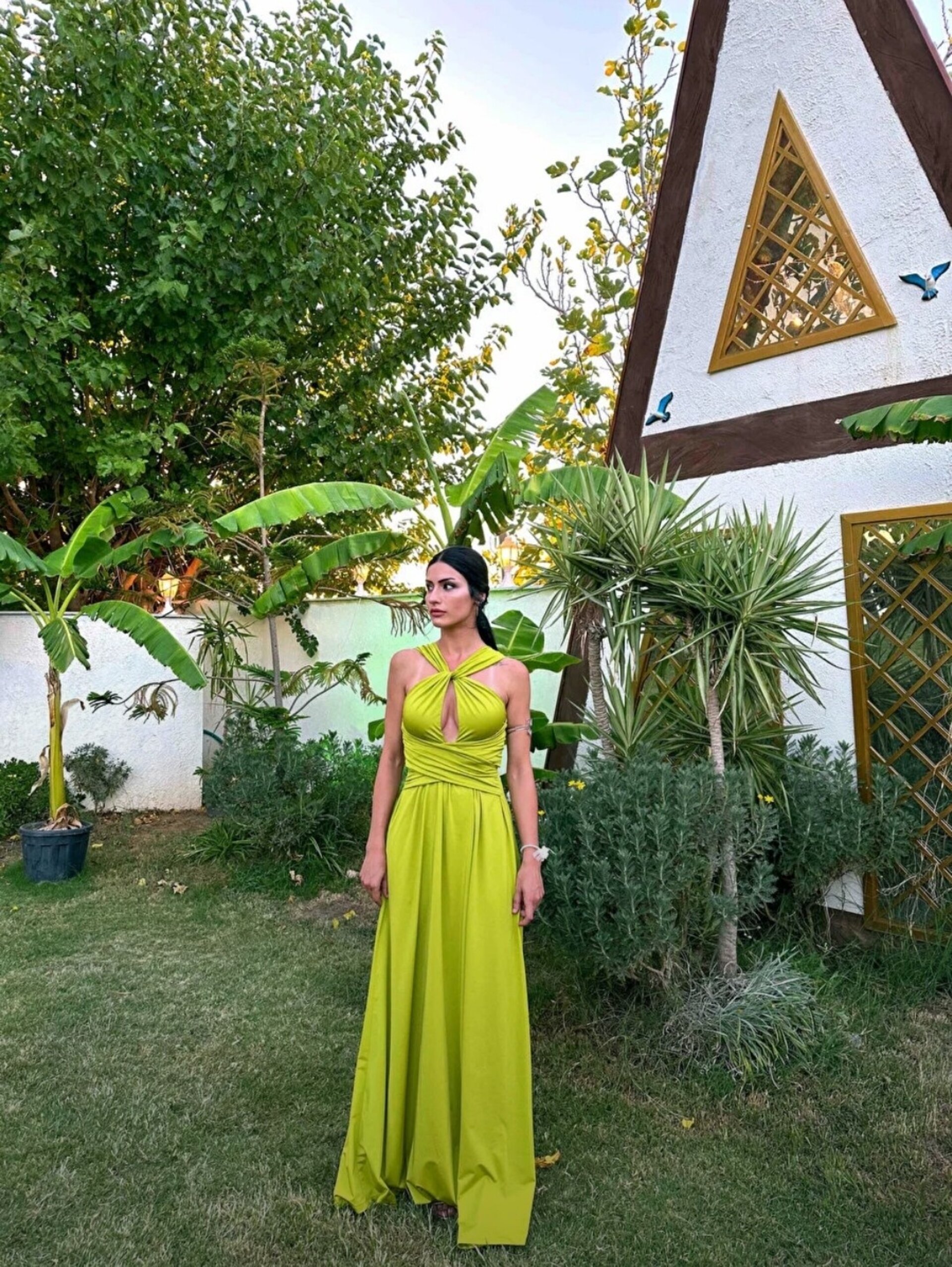 Vestido largo de fiesta lima - 6